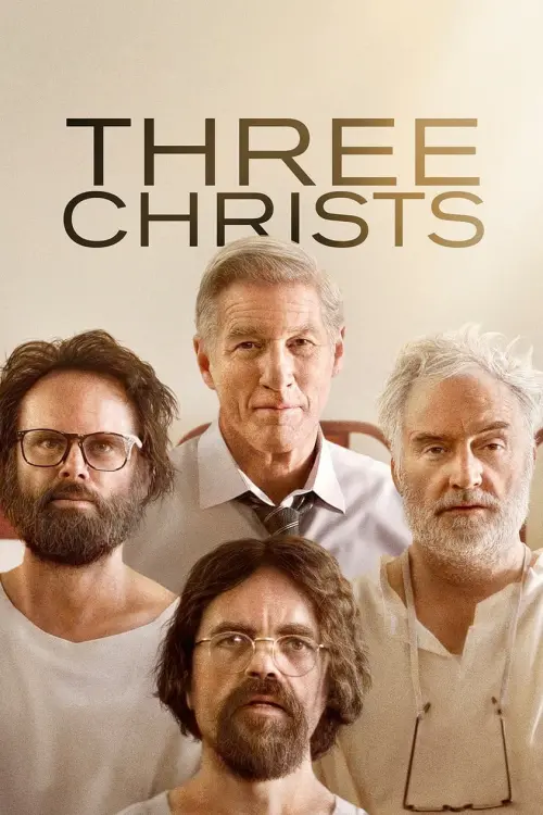 Movie poster "Three Christs"