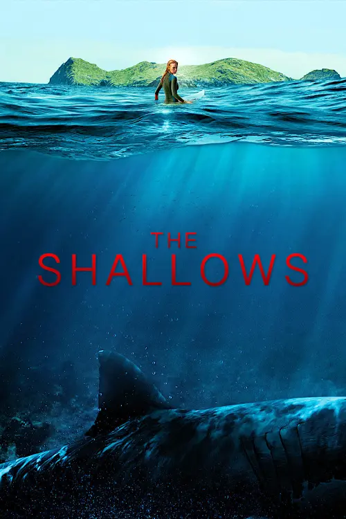 Movie poster "The Shallows"