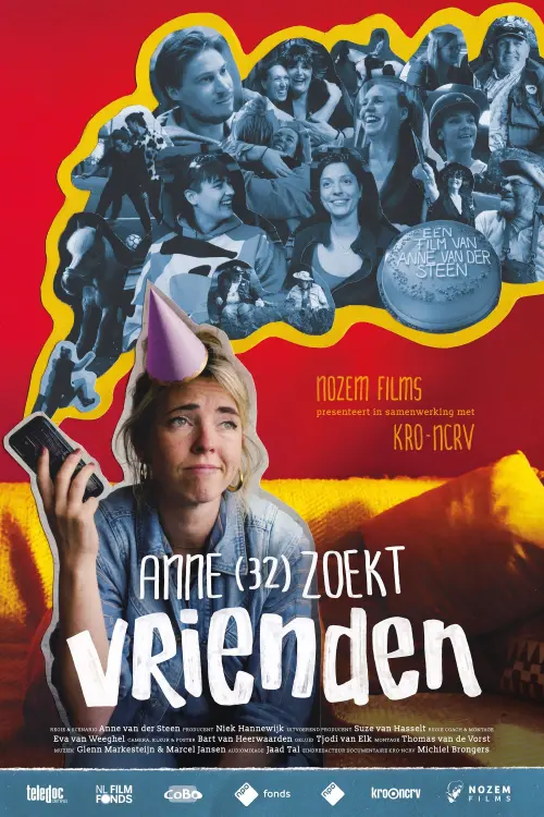 Movie poster "Anne (32) zoekt vrienden"