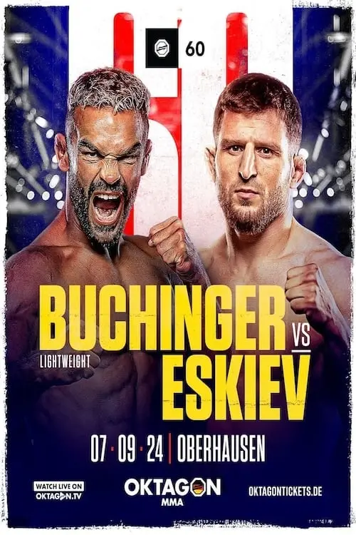 Movie poster "OKTAGON 60: Buchinger vs. Eskiev"