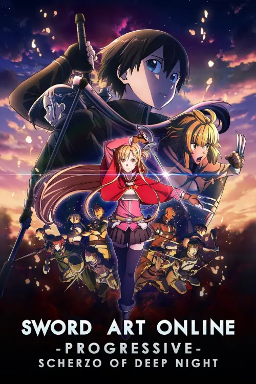 Movie poster "Sword Art Online the Movie – Progressive – Scherzo of Deep Night"