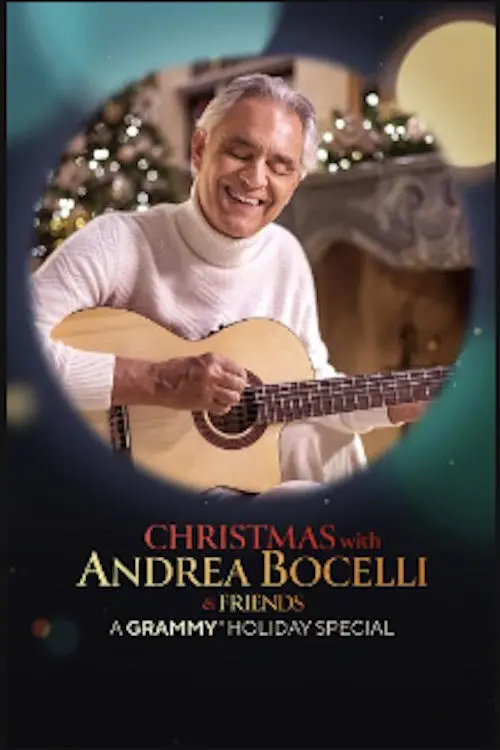 Movie poster "Christmas with Andrea Bocelli & Friends: A Grammy Holiday Special"