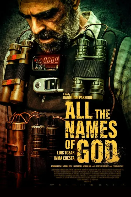 Movie poster "All the Names of God"