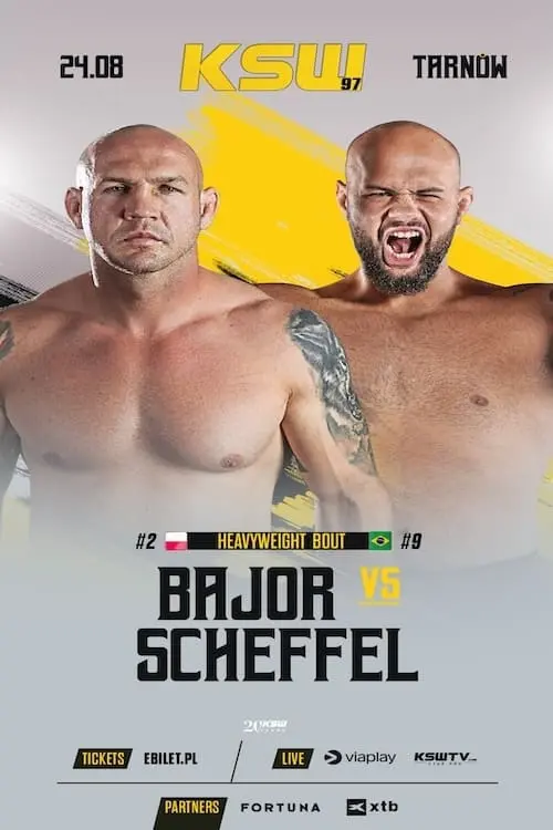 Movie poster "KSW 97: Bajor vs. Scheffel"