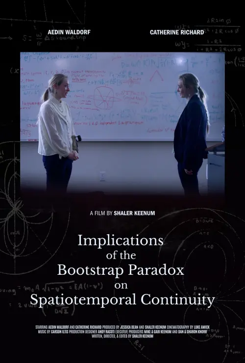 Movie poster "Implications of the Bootstrap Paradox on Spatiotemporal Continuity"