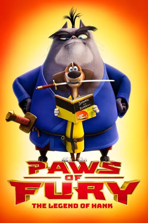 Movie poster "Paws of Fury: The Legend of Hank"