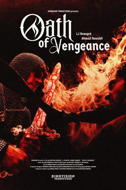 Movie poster "Oath of Vengeance"