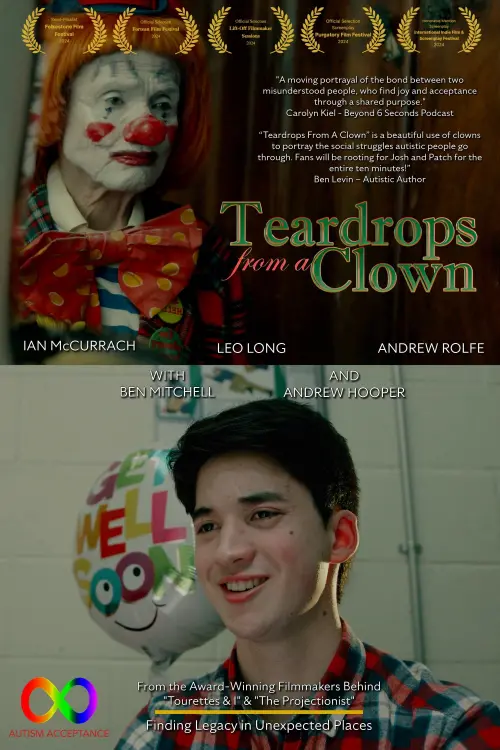 Movie poster "Teardrops From A Clown"