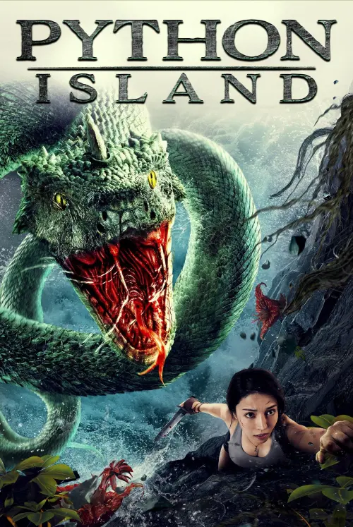 Movie poster "Snake Island Python"