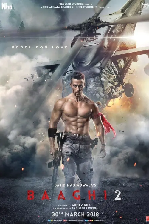 Movie poster "Baaghi 2"