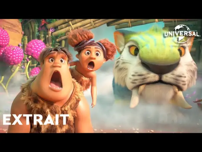 Watch film The Croods: A New Age | Les Croods 2 : Une Nouvelle &Egrave;re Extrait Grug montre le mur aux Croods VOST [Actuellement au cin&eacute;ma]