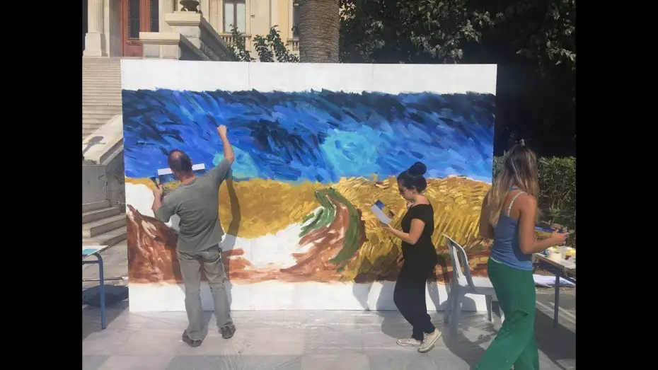 Watch film Loving Vincent | Loving Vincent painting animation at Animasyros festival