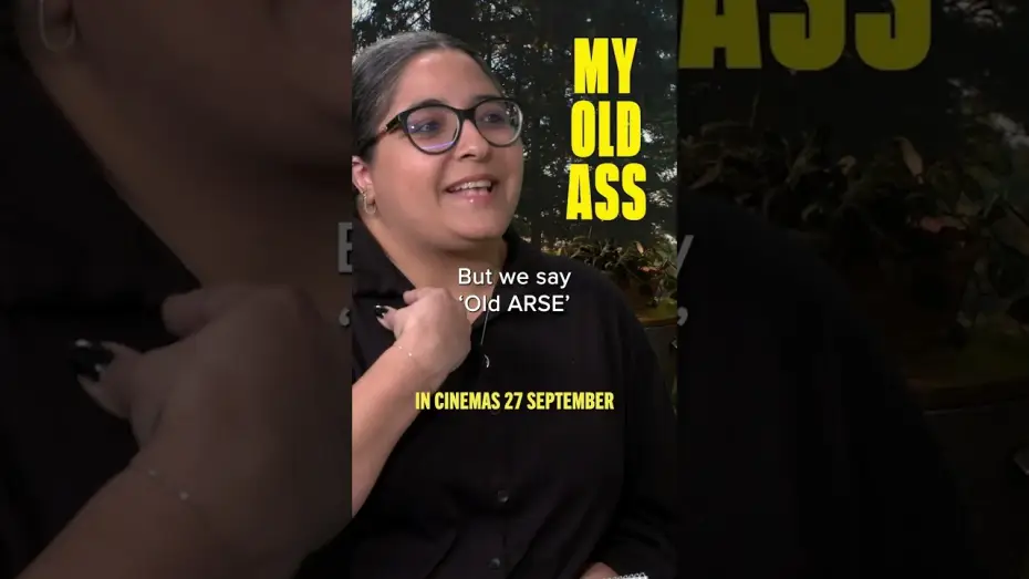 Watch film My Old Ass | MY OLD ASS actors Aubrey Plaza and Maisy Stella try their best British accents.