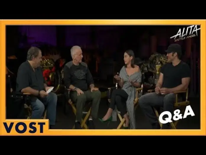 Watch film Alita: Battle Angel | James Cameron, Robert Rodriguez, Jon Landau et Rosa Salazar Live Q&A