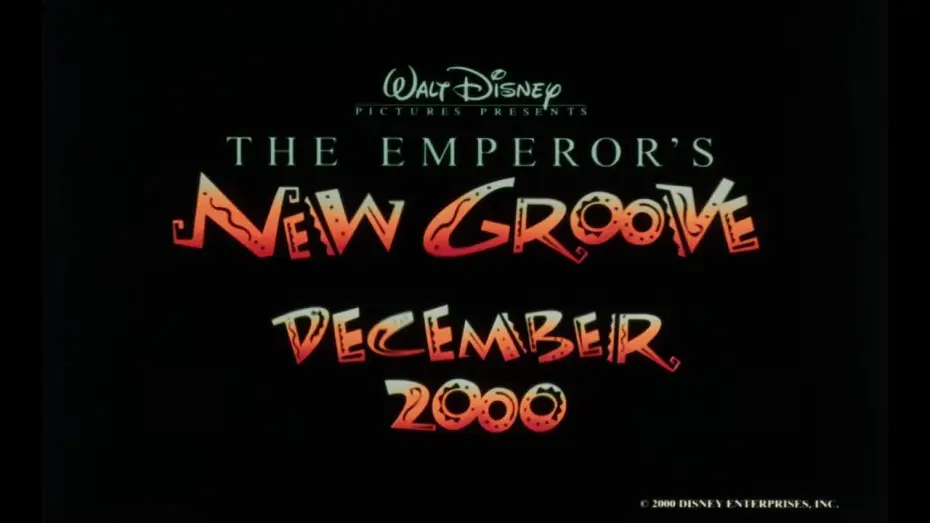Watch film The Emperor's New Groove | The Emperor's New Groove - Theatrical Trailer #1 (35mm 4K) (June 30, 2000)