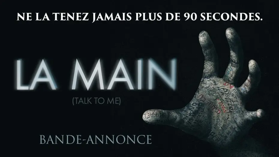 Watch film Talk to Me | LA MAIN  - Bande-annonce (VF)