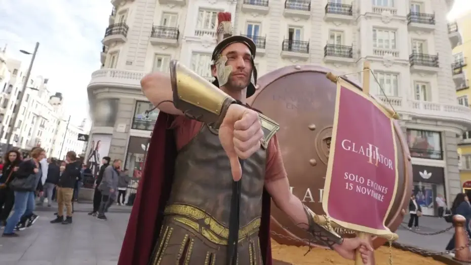 Watch film Untitled Gladiator Sequel | Gran escudo en Madrid