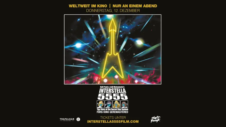 Watch film Interstella5555: The 5tory of The 5ecret 5tar 5ystem | DAFT PUNK & LEIJI MATSUMOTO: INTERSTELLA 5555 I TRAILER [GERMAN]