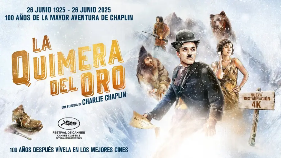 Watch film The Gold Rush | LA QUIMERA DEL ORO - Tr&aacute;iler Oficial ES (100 aniversario)