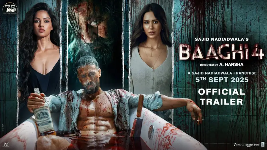 Watch film Baaghi 4 | Baaghi 4 Trailer | Tiger, Sanjay, Harnaaz, Sonam | Sajid Nadiadwala | A.Harsha | In Cinemas 5th Sept