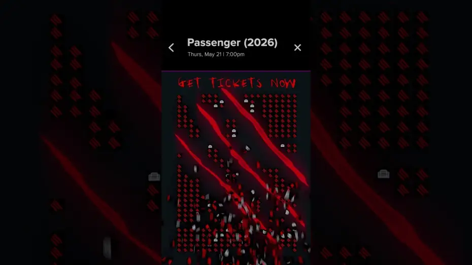 Watch film Passenger | GET /// TICKETS ⍉ NOW 𖨆. Before it's too late.