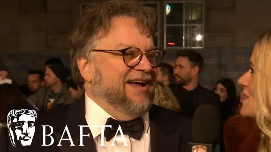 Watch film The Shape of Water | The Shape of Water Director Guillermo Del Toro Red Carpet Interview | EE BAFTA Film Awards 2018