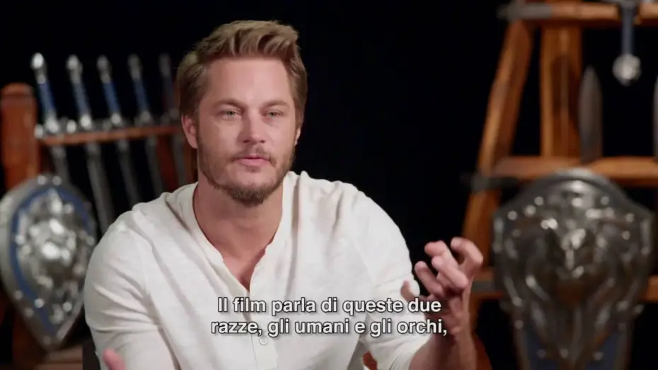 Watch film Warcraft | WARCRAFT - L'INIZIO di Duncan Jones: intervista a Travis Fimmel (sottotitoli in italiano)
