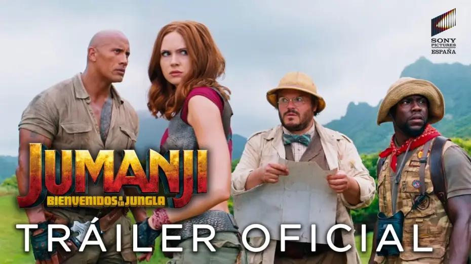 Watch film Jumanji: Welcome to the Jungle | JUMANJI: BIENVENIDOS A LA JUNGLA. Tr&aacute;iler oficial HD en espa&ntilde;ol. Ya en cines.