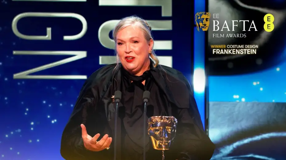 Watch film Frankenstein | Frankenstein Wins the BAFTA for Costume Design | EE BAFTA Film Awards 2026