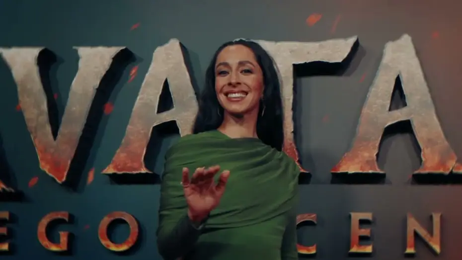 Watch film Avatar 3 | Oona Chaplin en la Premi&egrave;re de Madrid
