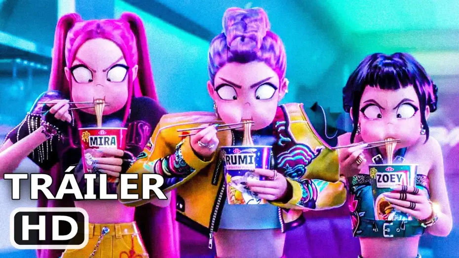 Watch film KPop Demon Hunters | LAS GUERRERAS K-POP Tr&aacute;iler Espa&ntilde;ol Latino Doblado (2025)