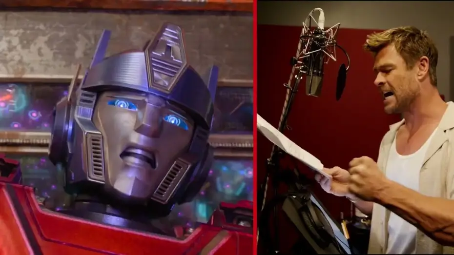 Watch film Transformers One | Chris on the Physicality Featurette