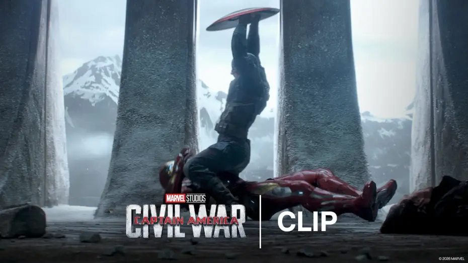 Watch film Captain America: Civil War | Iron Man, Captain America, and Winter Soldier Fight - Official Clip