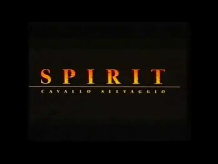 Watch film Spirit: Stallion of the Cimarron | Trailer italiano "Spirit. Cavallo selvaggio" (2002) da VHS 2002