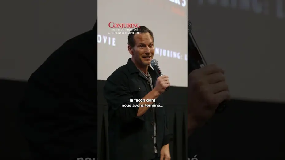Watch film The Conjuring: Last Rites | Patrick Wilson annonce par surprise la fin d&rsquo;Ed Warren &agrave; ses fans 🥹 #Conjuring