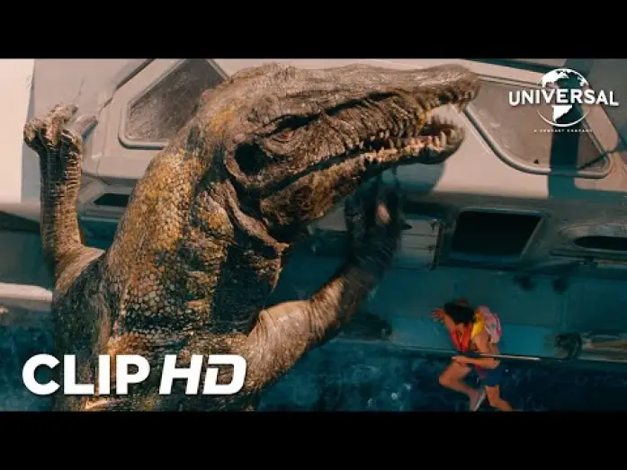 Watch film Untitled Jurassic World Movie | Clip en espa&ntilde;ol - &iexcl;Nada, Xavier!