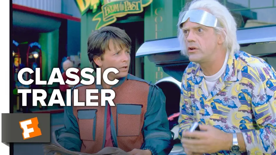 Watch film Back to the Future Part II | Back to the Future Part 2 Official Trailer #1 - Michael J. Fox, Christopher Lloyd Movie (1989) HD