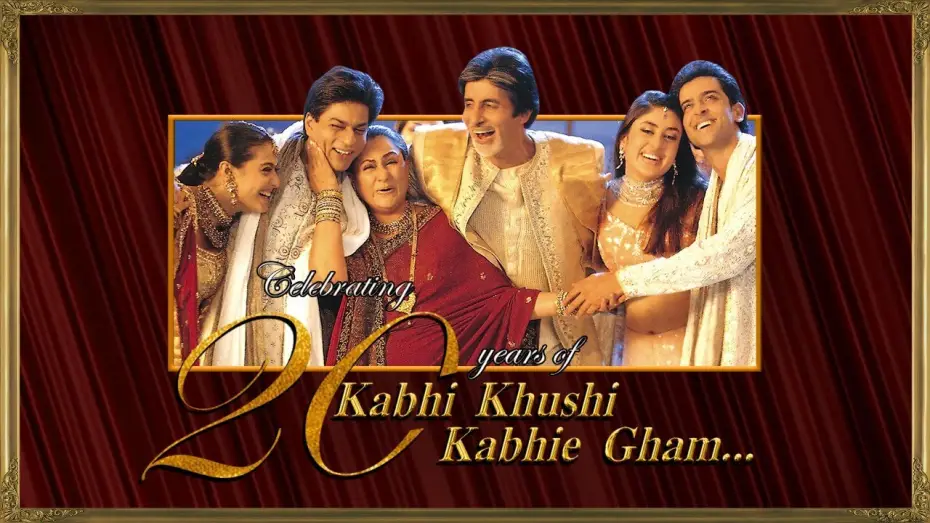 Watch film Kabhi Khushi Kabhie Gham | Happy #20YearsOfK3G, from us to you | Karan Johar | Amitabh, Jaya, Shahrukh, Kajol, Hrithik, Kareena