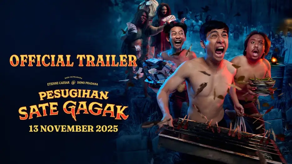 Watch film Pesugihan Sate Gagak | OFFICIAL TRAILER PESUGIHAN SATE GAGAK: Tanpa Tumbal, Demit Sakau Sate Gagak
