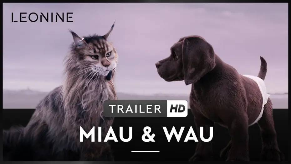 Watch film Cat and Dog | Miau & Wau - Trailer (deutsch/german; FSK 6) - Ab 30.10. im Kino