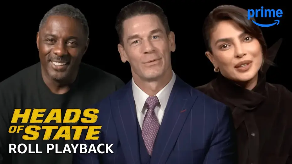 Watch film Heads of State | John Cena, Idris Elba, & Cast + Director Scene React - Roll Playback