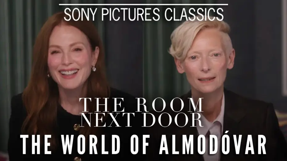 Watch film The Room Next Door | Julianne Moore and Tilda Swinton Enter The World of Almod&oacute;var