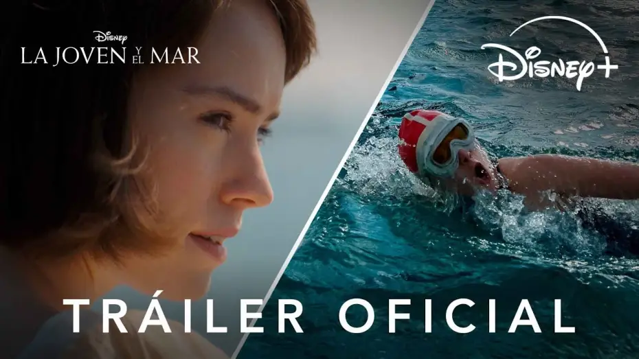 Watch film Young Woman and the Sea | Tr&aacute;iler oficial en espa&ntilde;ol