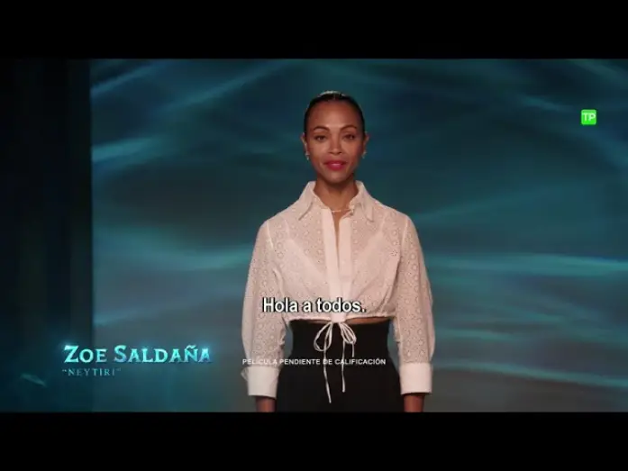 Watch film Avatar: The Way of Water | Saludos del reparto [VOSE]