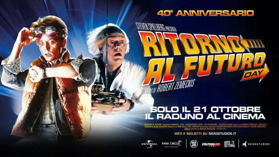 Watch film Back to the Future | RITORNO AL FUTURO DAY | 40&deg; anniversario - Al cinema solo il 21 ottobre