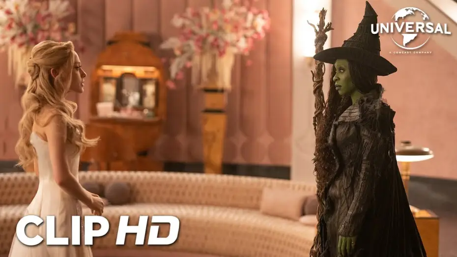 Watch film Wicked Part Two | Clip en espa&ntilde;ol - Elphaba y Glinda se encuentran en su habitaci&oacute;n