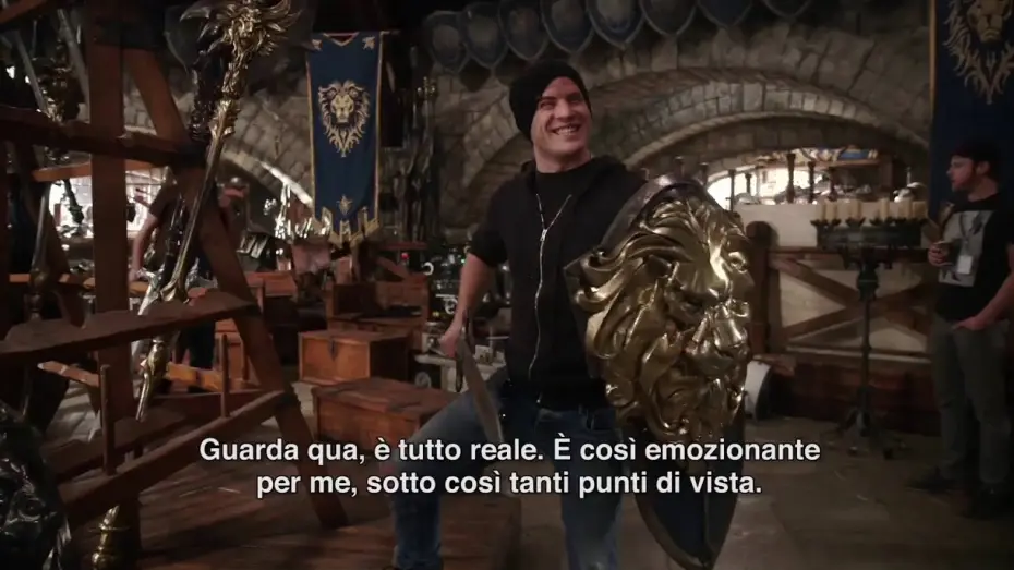 Watch film Warcraft | WARCRAFT - L'INIZIO di Duncan Jones: "Rob Kazinsky nella stanza delle armi"