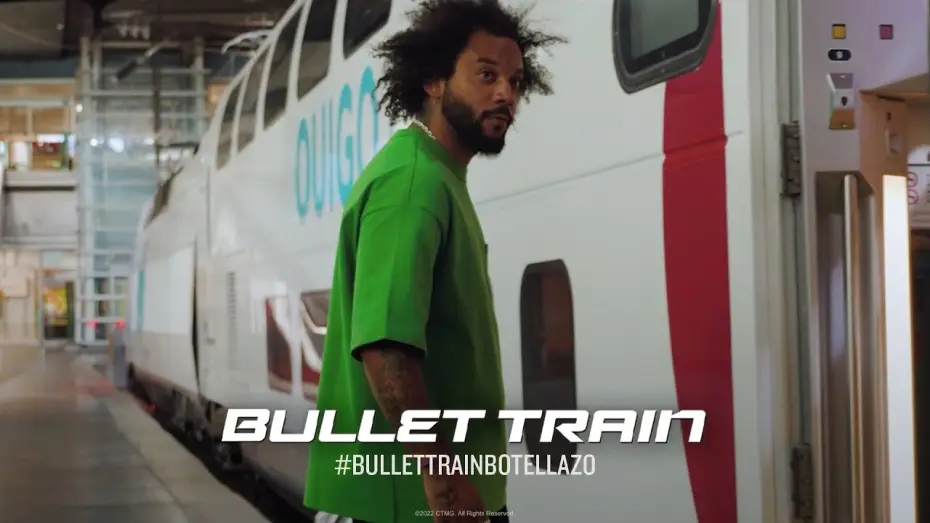 Watch film Bullet Train | #BulletTrainBotellazo. Descubre la pr&oacute;xima parada de Marcelo junto a Rubius y m&aacute;s pasajeros.