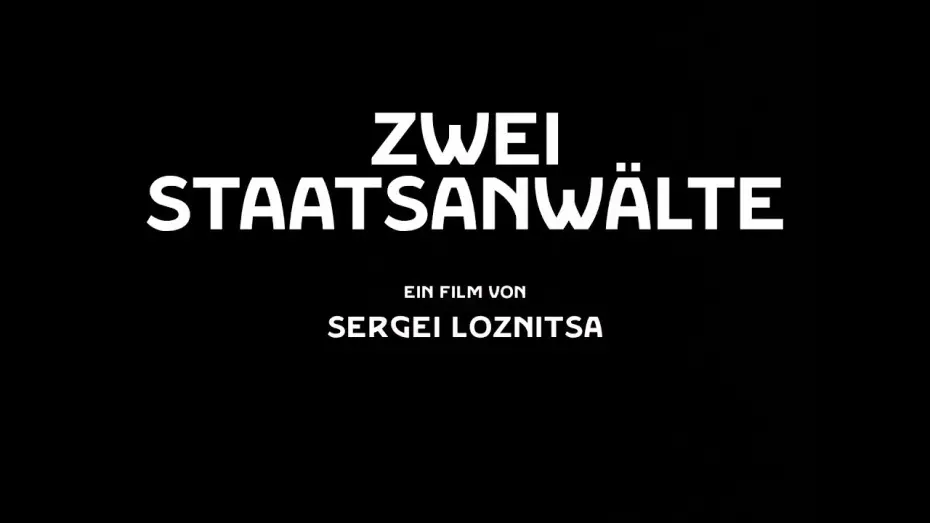 Watch film Two Prosecutors | Zwei Staatsanw&auml;lte - Offizieller Trailer, ab 18.12.25 im Kino
