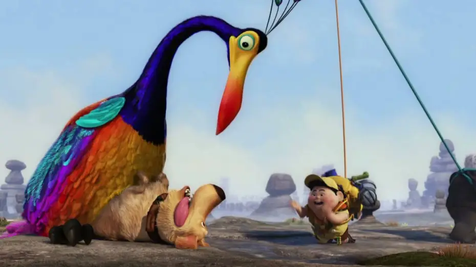 Watch film Up | L&agrave;-Haut - Bande-annonce (avec la voix de Charles Aznavour) I Disney